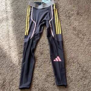 Adidas ADIZERO 2024 Pro Elite Team Track Running Long Tights Size Small IN1118